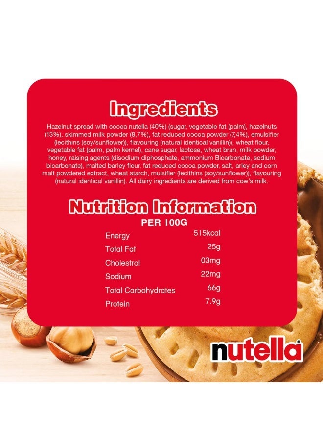 Nutella Ferrero Nutella Biscuits Filed Inside With Chocolate 304Grams - Image 5